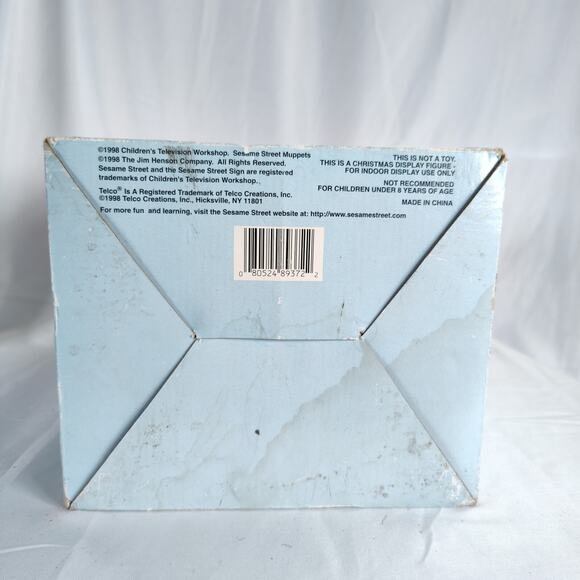 Vintage Telco Elmo Christmas Motionette 16in 1998 Santa Hat Moving Sesame - Picture 15 of 17